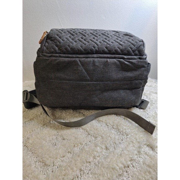 BabbleRoo Waterproof Diaper Bag Backpack Baby Essentials Travel Tote Bag Gray - Picture 7 of 12